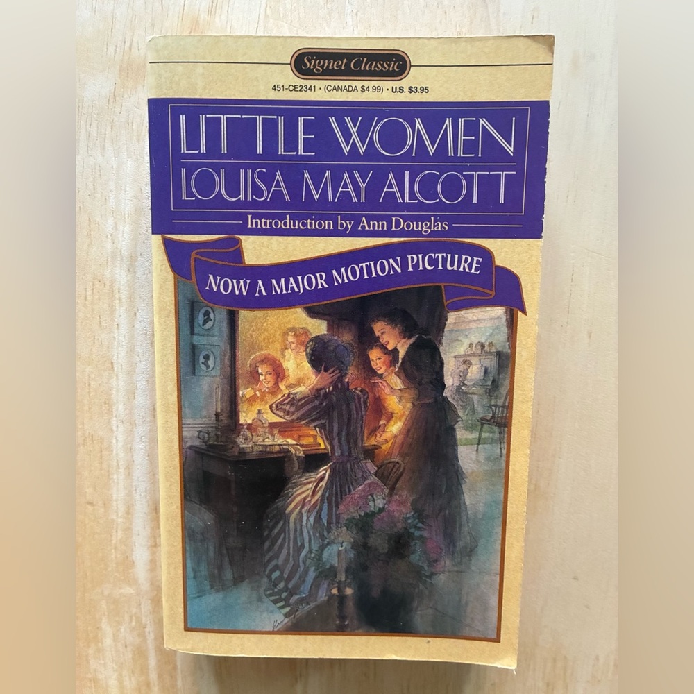 Little Women by Louisa May Alcott, Intro by Ann Douglas, 1983 Paperback